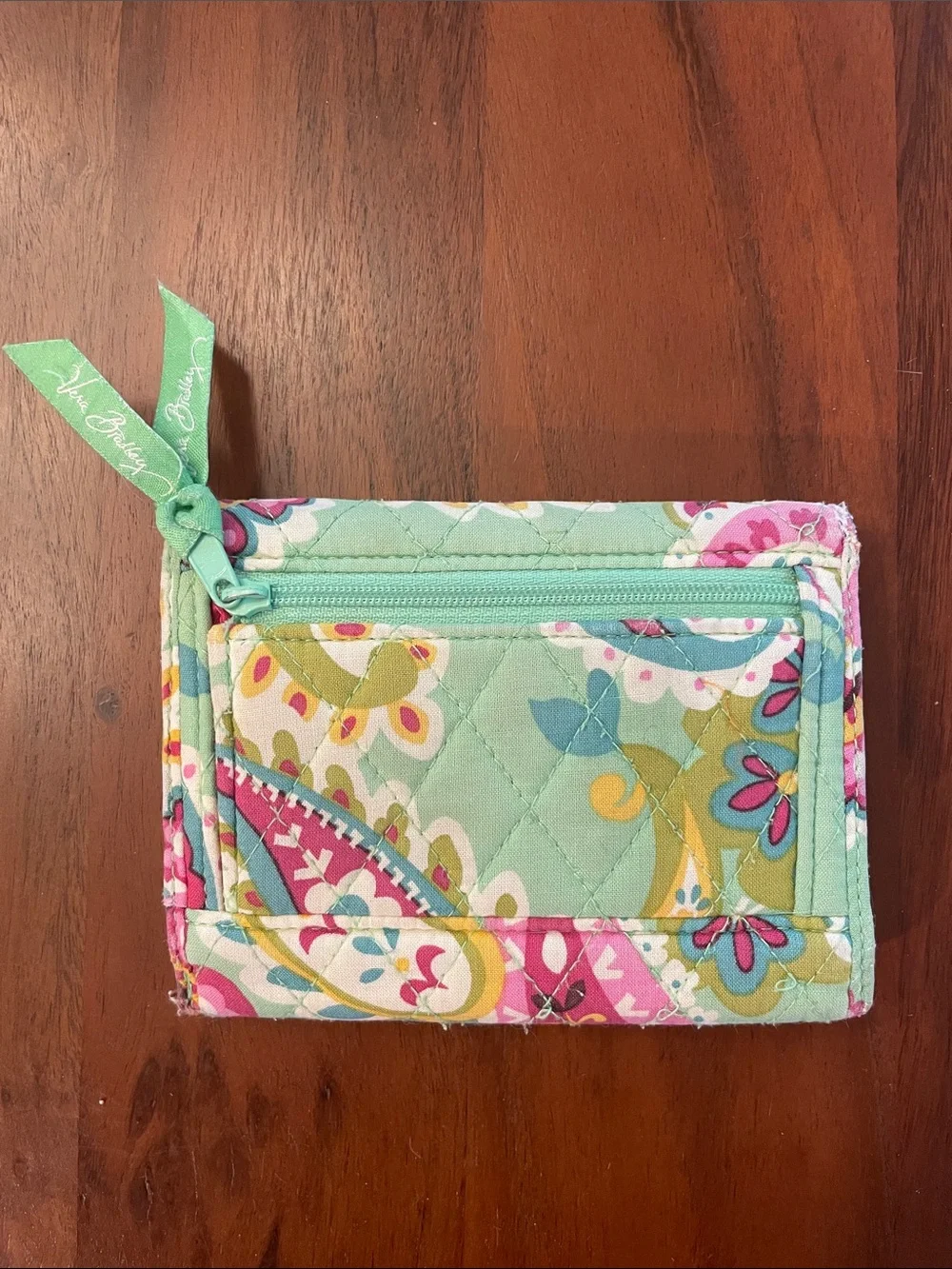 Vera Bradley quilted floral pull